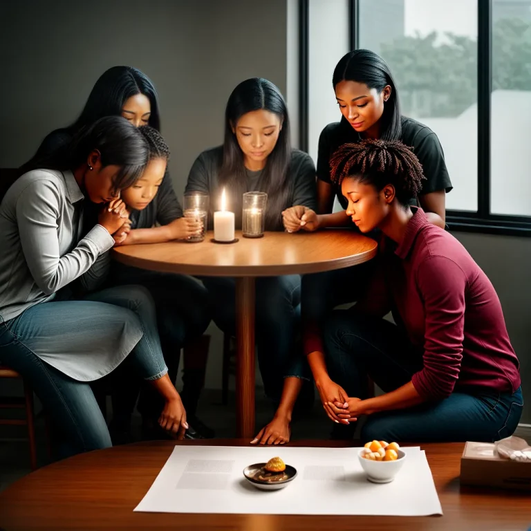 O poder da oração em família para superar desafios.