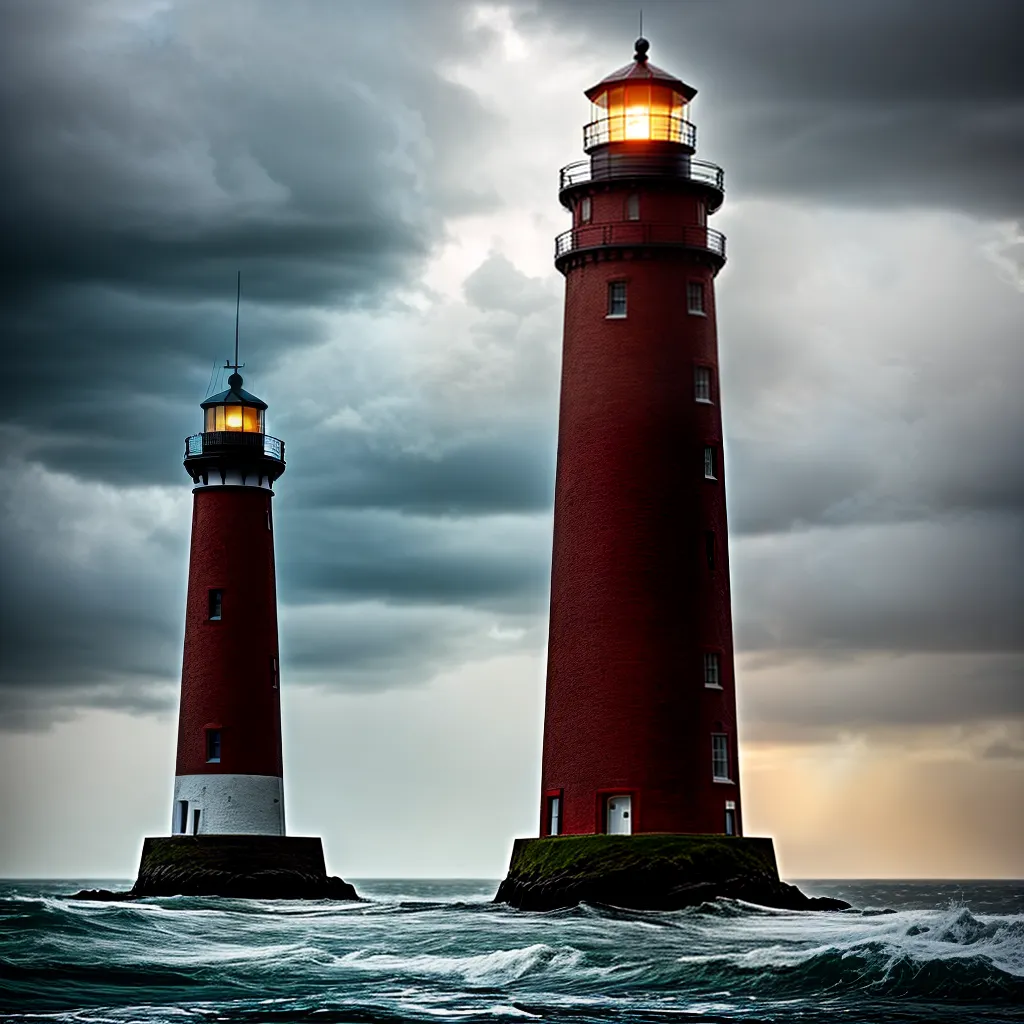 Luminosidade na escuridão: como ser luz em tempos difíceis 7 Fotos faro tempestade guia luz