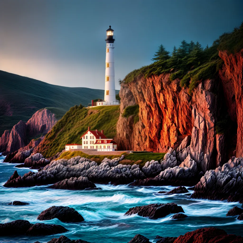 Fotos farol cristao sal luz noite