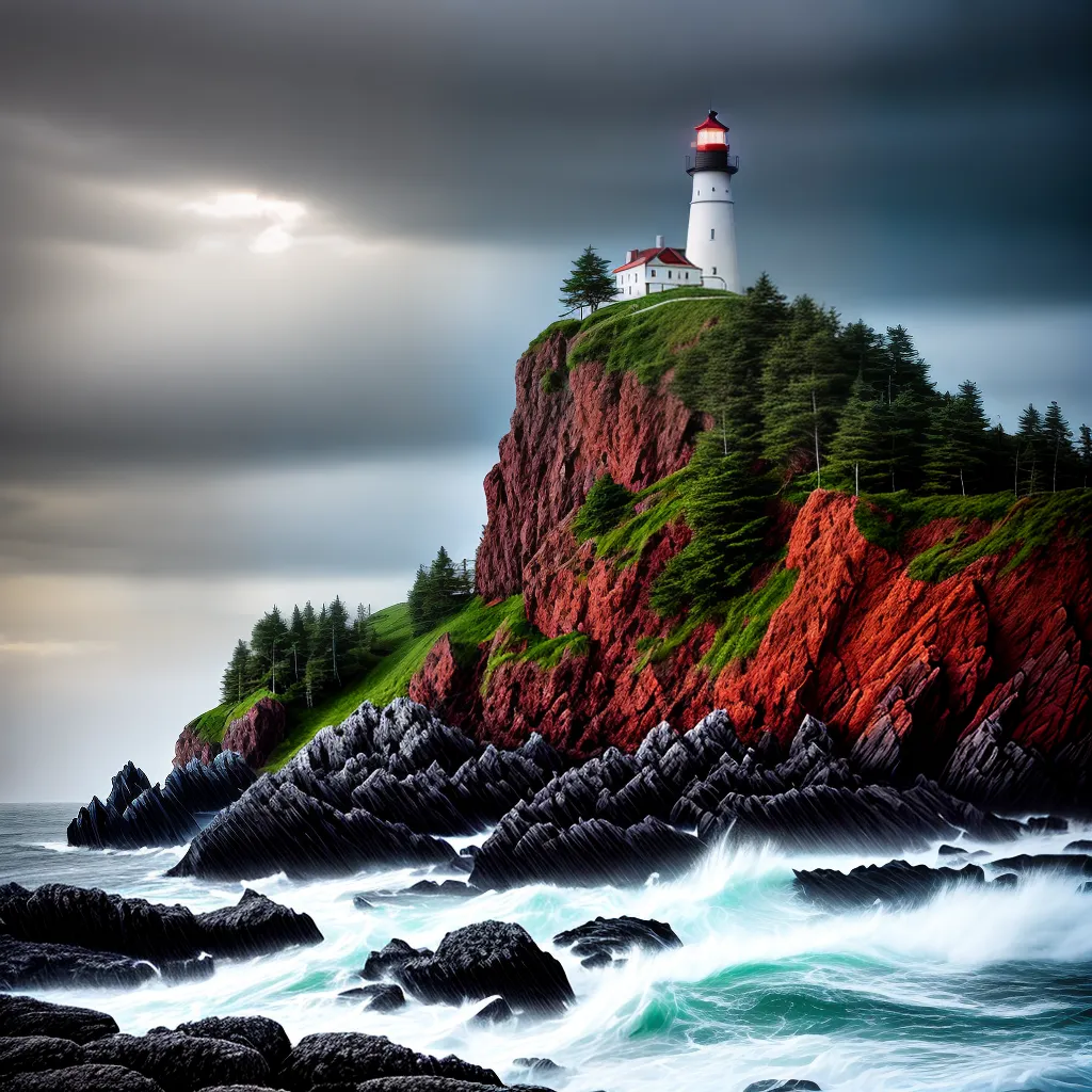 Liderança cristã: como ser um norteador de sucesso. 8 Fotos farol lideranca crista noite tempestade