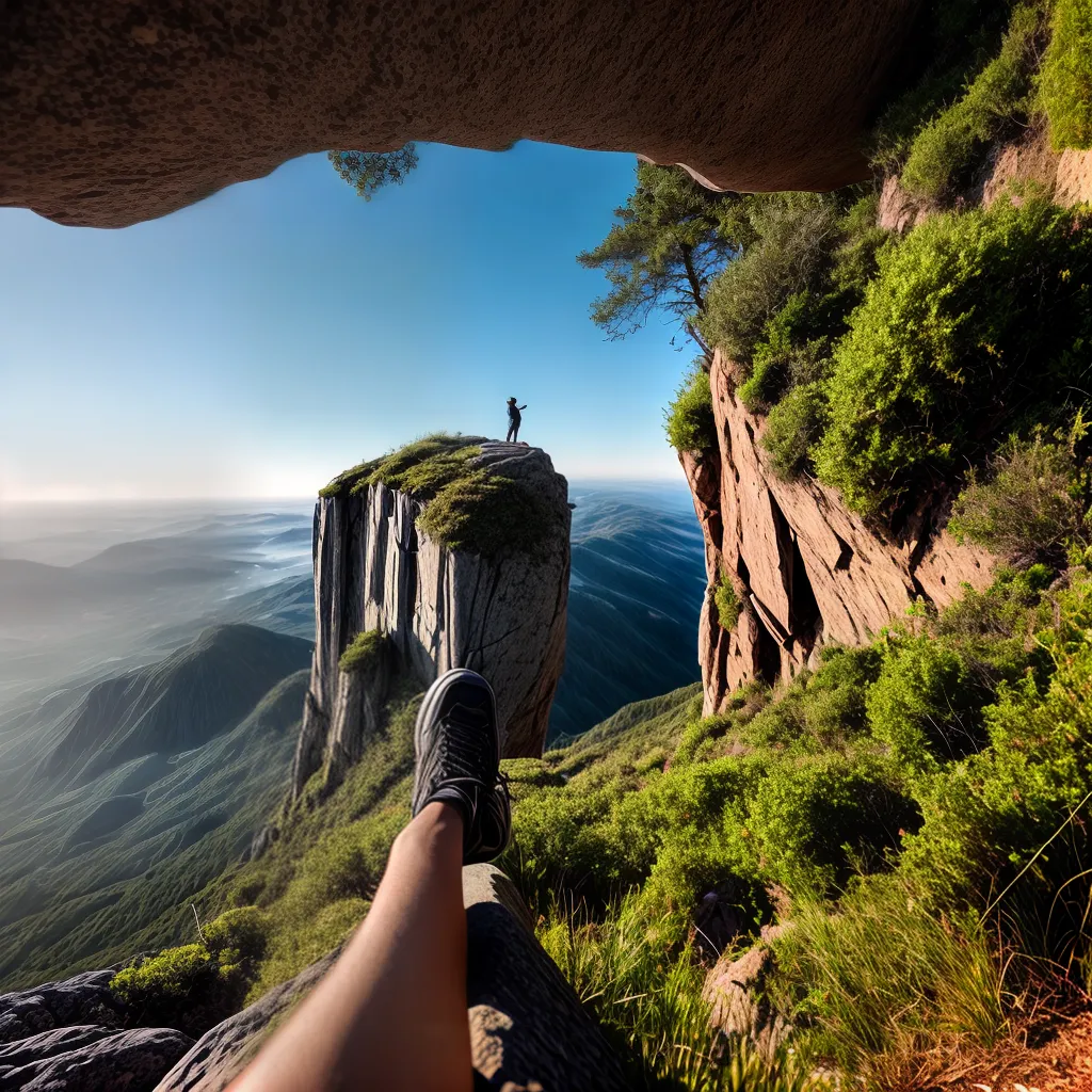 Por que a fé é essencial para a vida cristã 8 Fotos fe cliff paisagem bencao