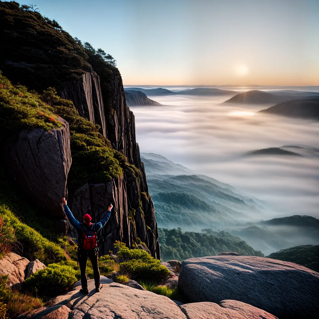 Por que a fé é essencial para a vida cristã 9 Fotos fe crista pessoa penhasco ceu