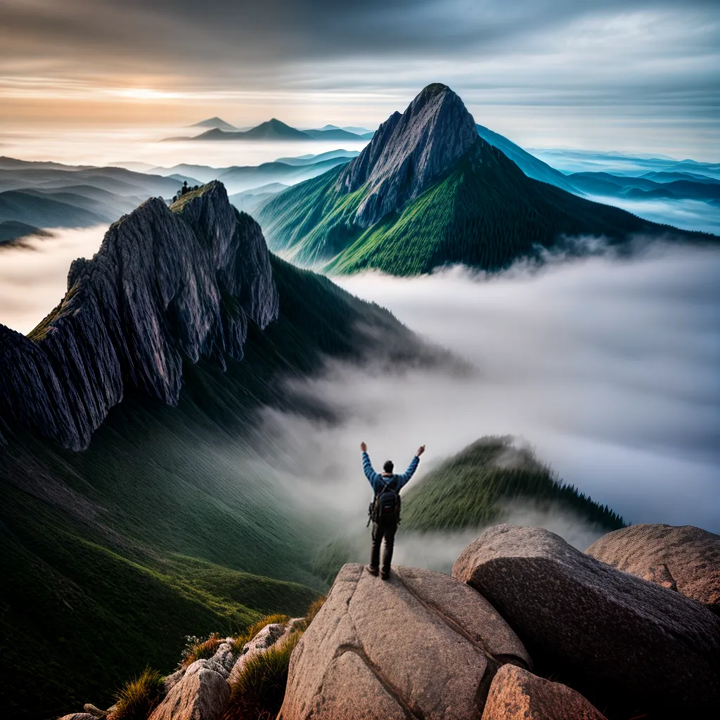 Título do Blog: Um Guia Simples para Fortalecer sua Fé Cristã. 9 Fotos fe olhar sol nuvens montanha