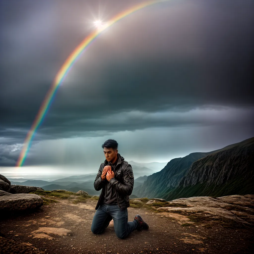 Esperança em tempos difíceis: como manter o otimismo em Deus. 8 Fotos fe oracao sol arco ceu