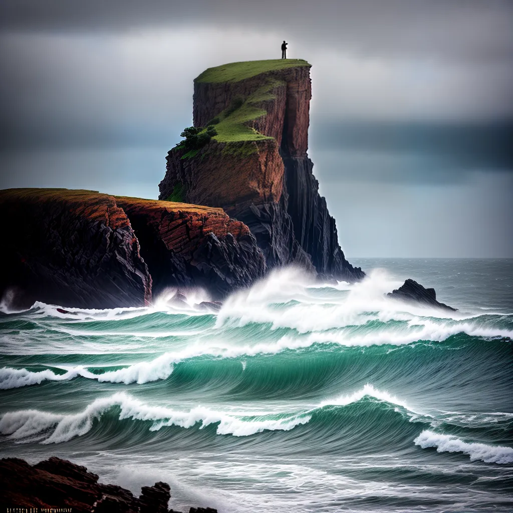 Fotos fe pessoa mar tempestade cruz