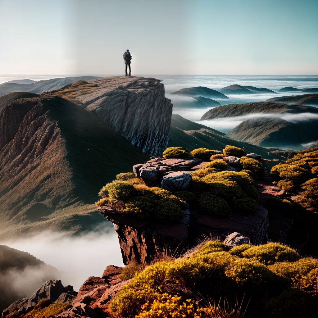 Fotos fe poderosa paisagem rocha