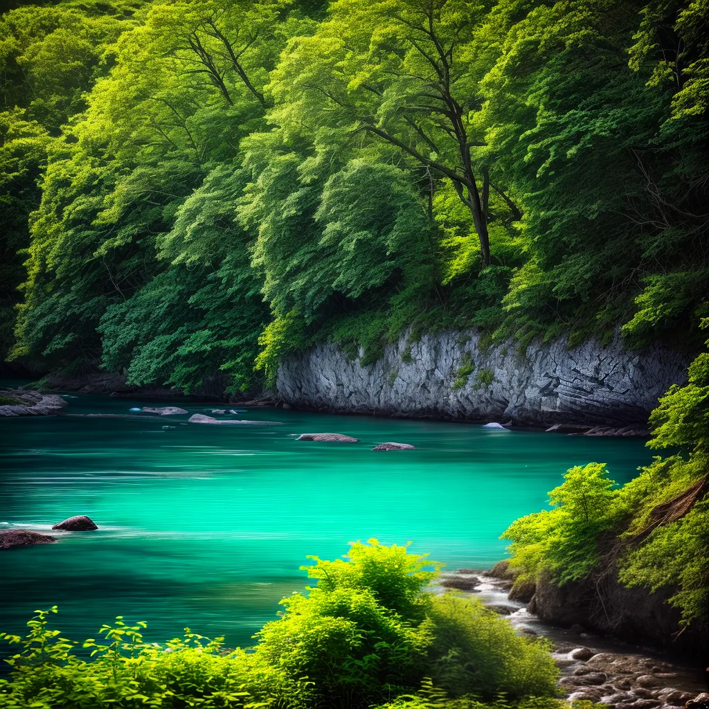 Preservação da natureza: a importância da biodiversidade e da energia renovável 7 Fotos floresta biodiversidade rio turbina solar