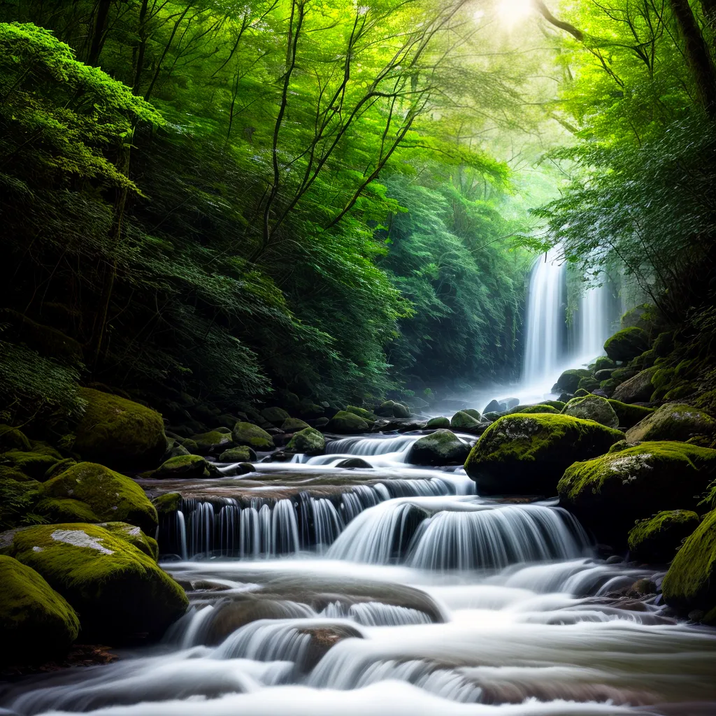 Fotos floresta rio natureza preservacao 1