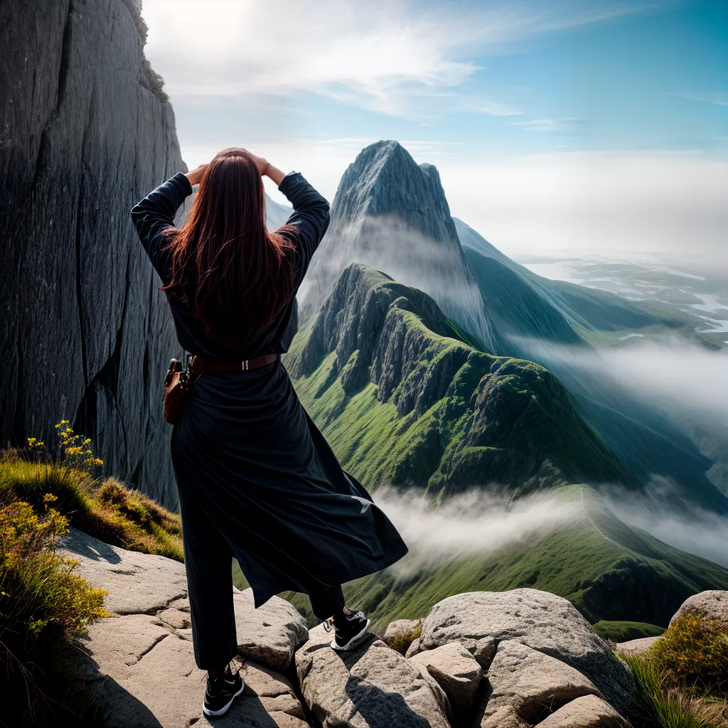 Fotos forca ceu montanha guerreiro fe