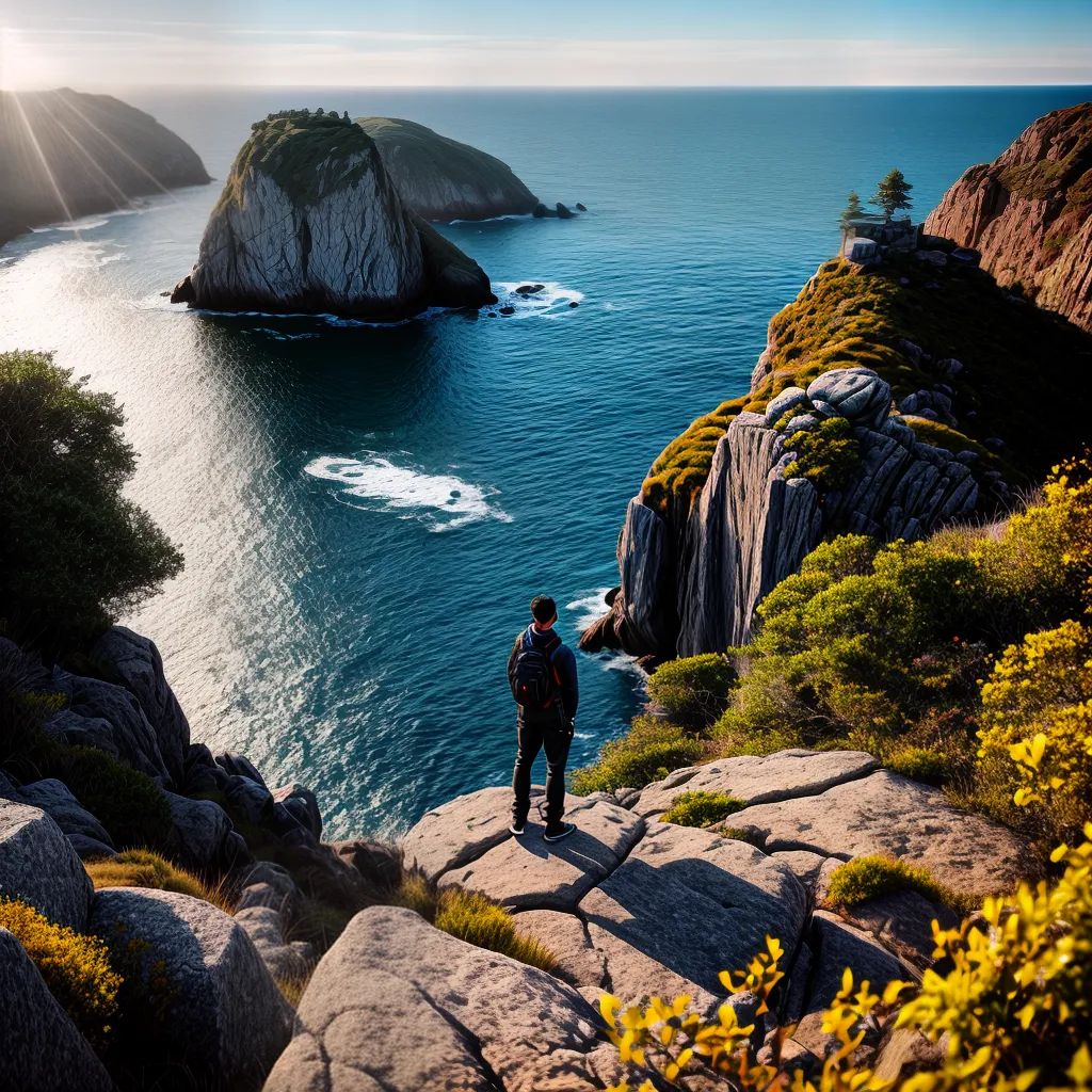 Fotos forca sol cliff