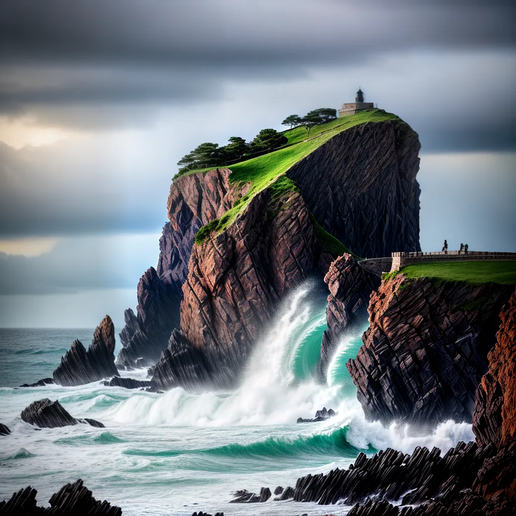 Fotos fortaleza mar tempestade esperanca