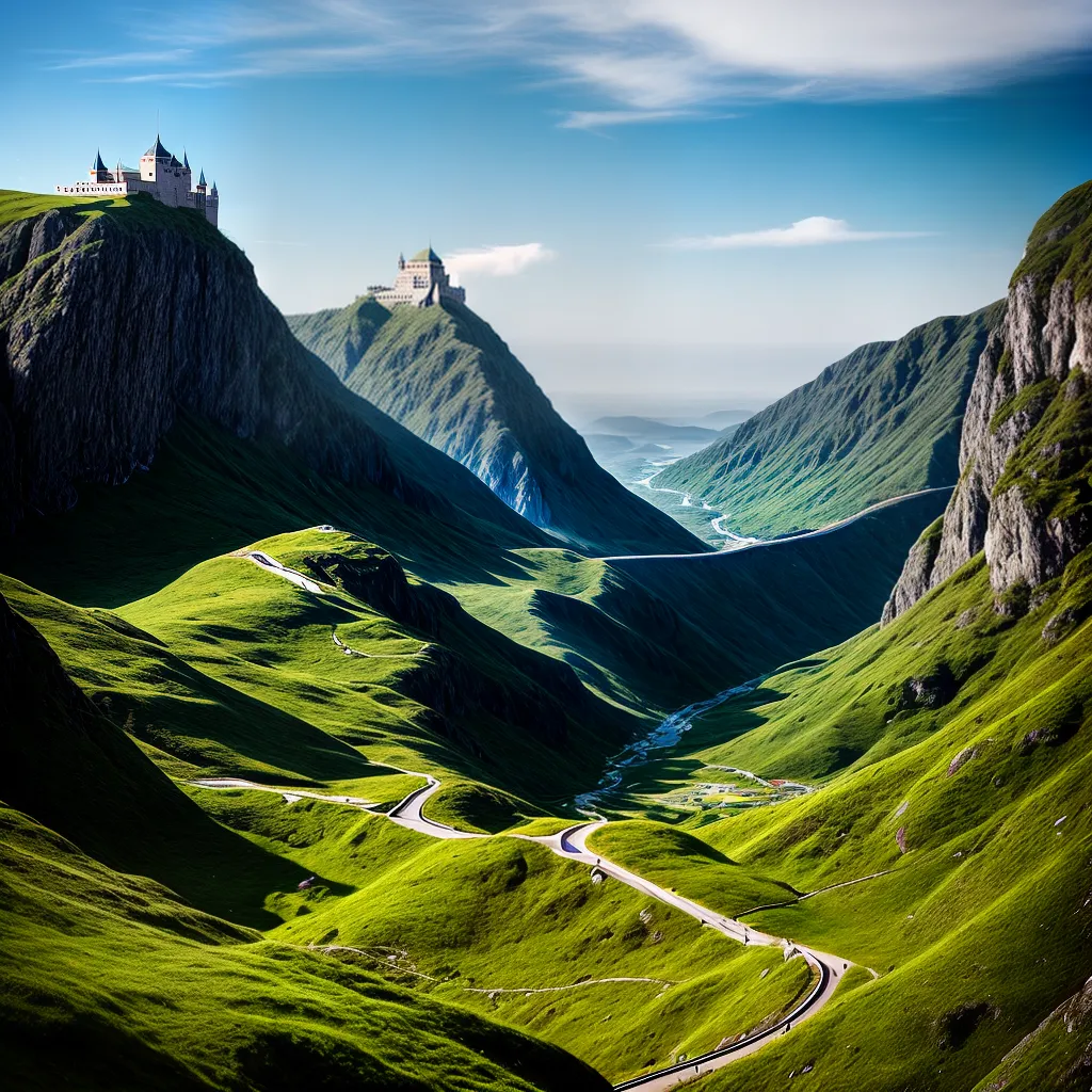 Descubra como a Fortaleza de Deus pode Purificar sua Vida. 6 Fotos fortaleza montanha ceu verde puro