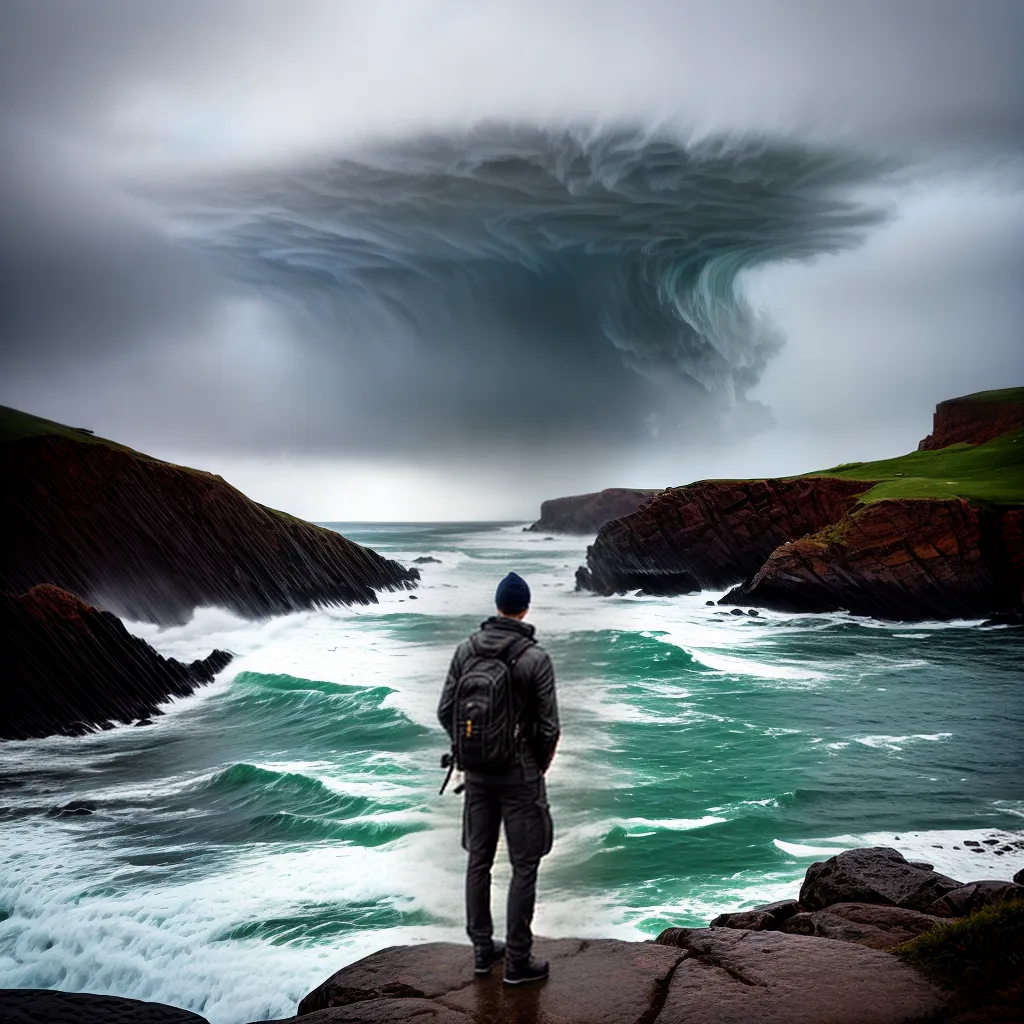 Como Lidar com a Instabilidade Emocional em Momentos de Descoberta e Crescimento. 6 Fotos forte mar tempestade determinacao