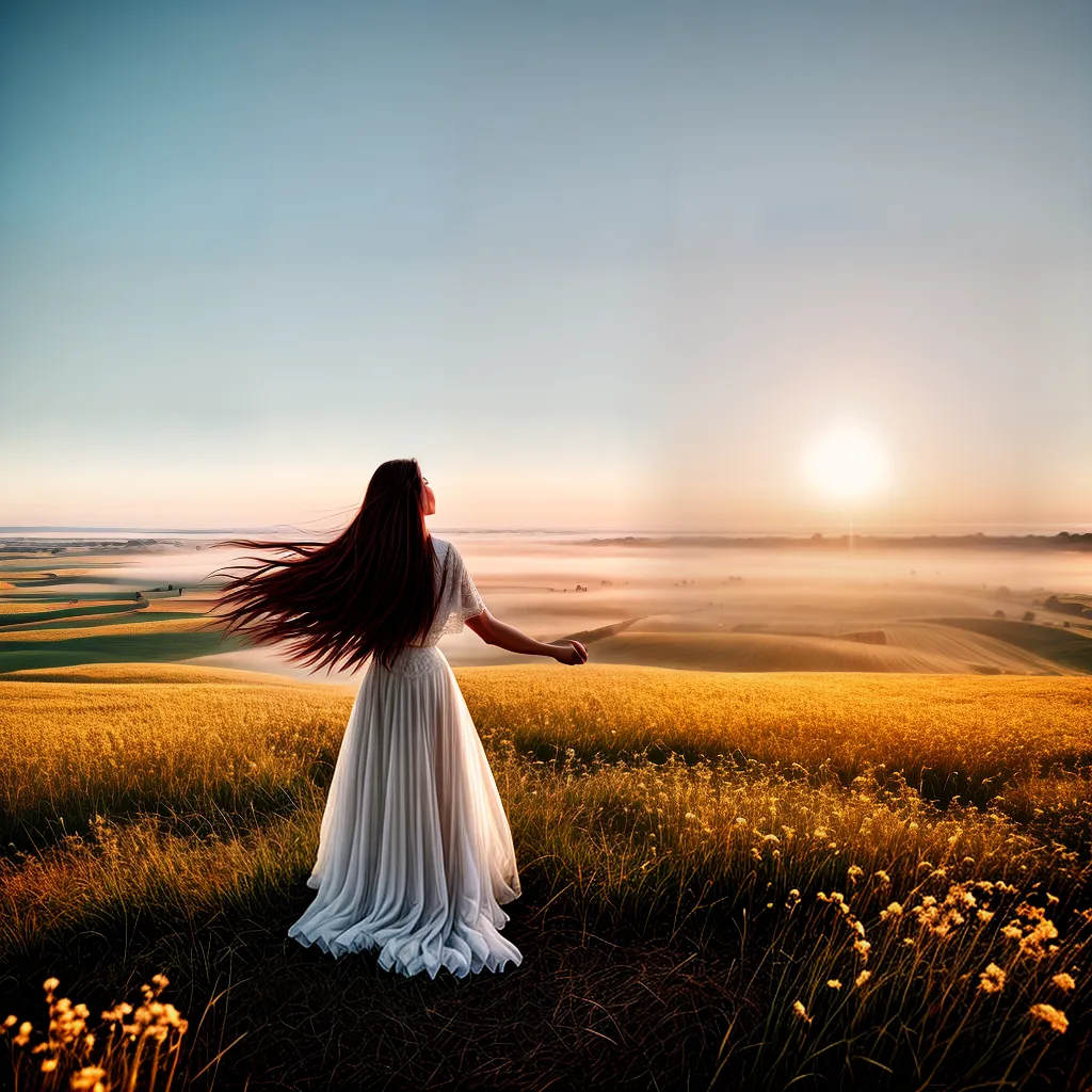 Fotos graca ceu campo luz dourada