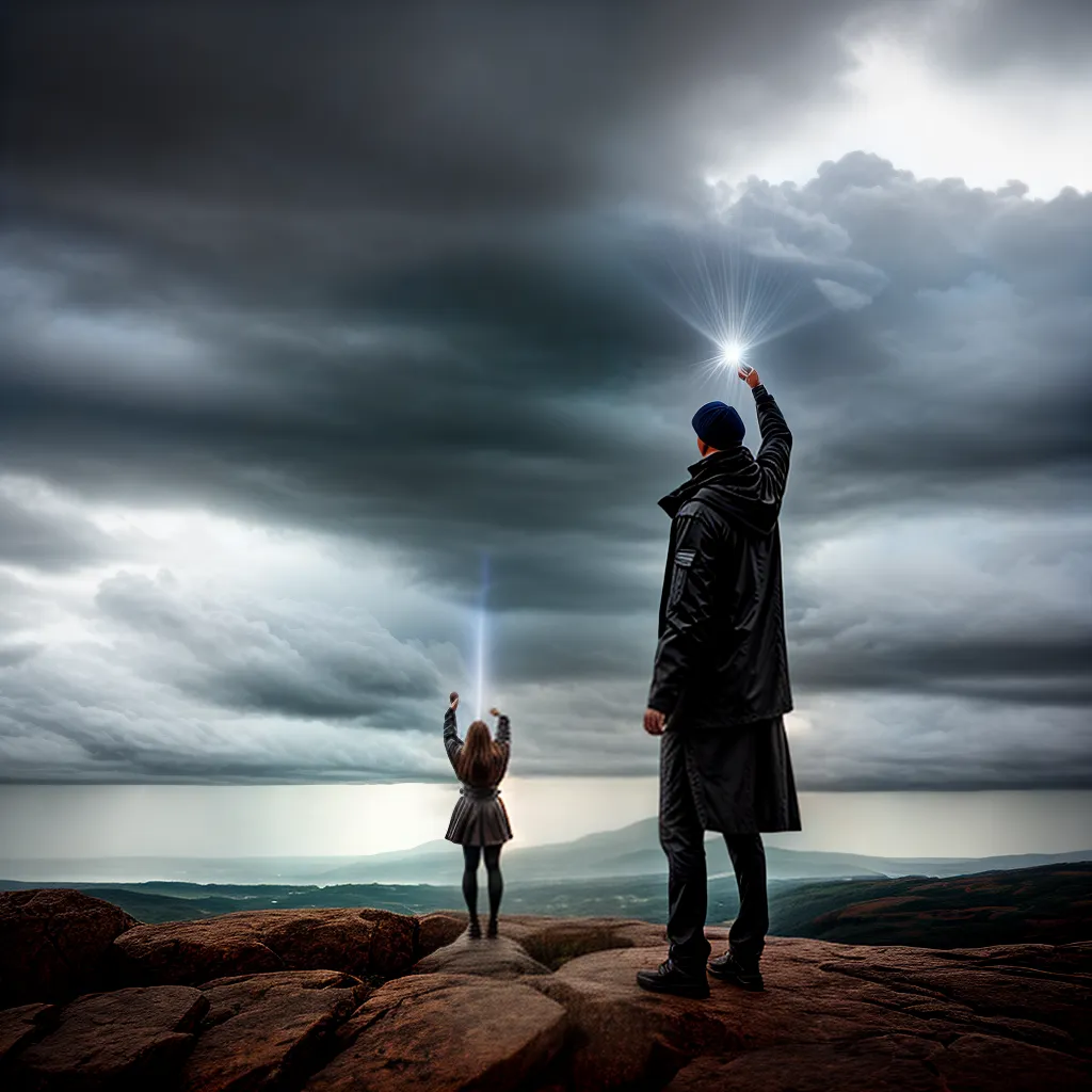 O que é a GRAÇA de Deus e como recebê-la? 9 Fotos graca deus ceu tempestade postura