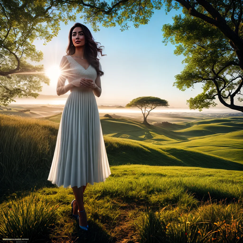 Fotos graca divina campo sol bracos abertos