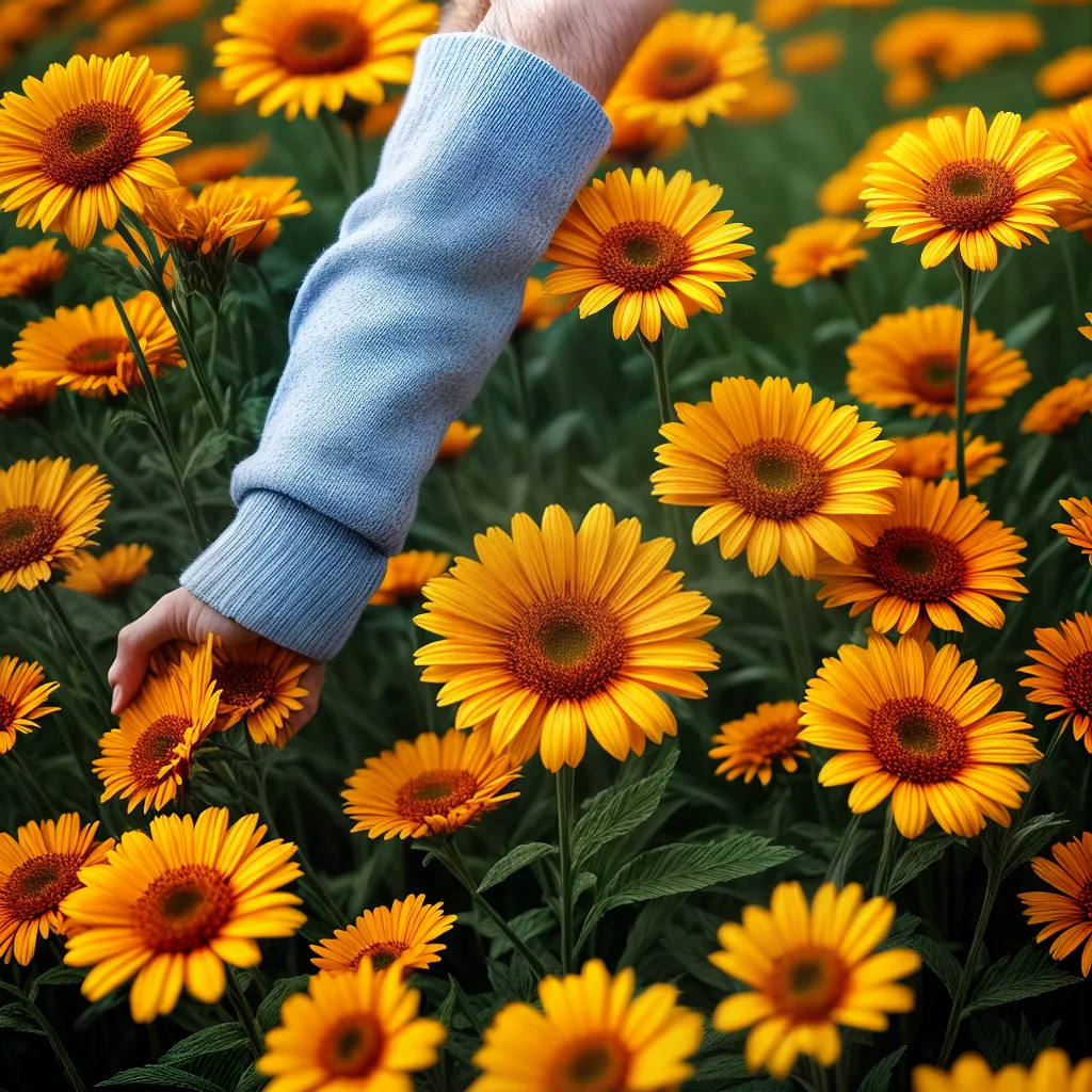 Fotos gratidao flores sol campo