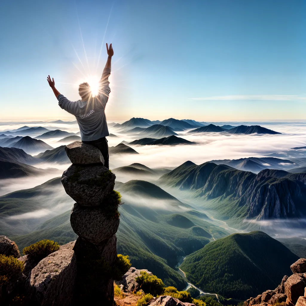 Como a Gratidão Pode Transformar sua Vida e sua Relação com Deus 9 Fotos gratidao montanha sol nuvens 2
