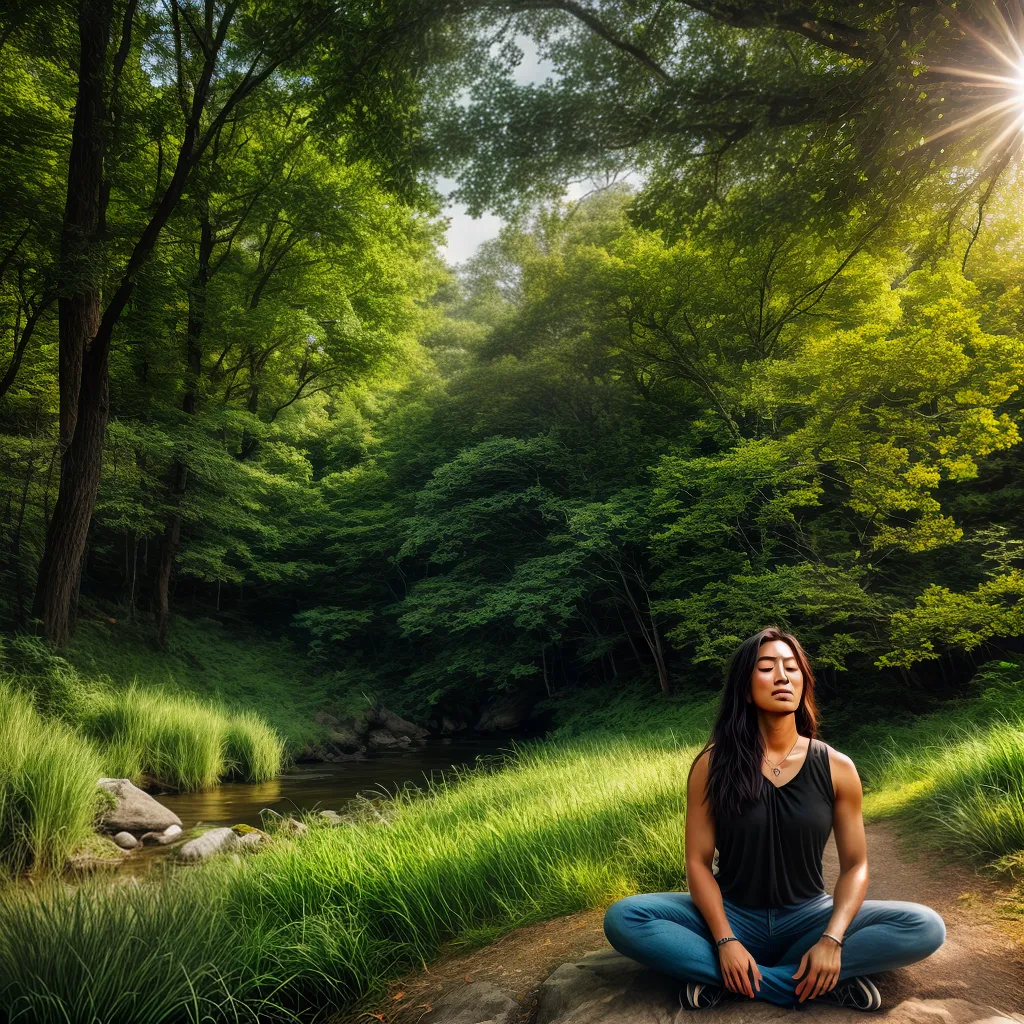 Como aumentar a gratidão diária em sua vida espiritual. 8 Fotos gratidao natureza meditacao