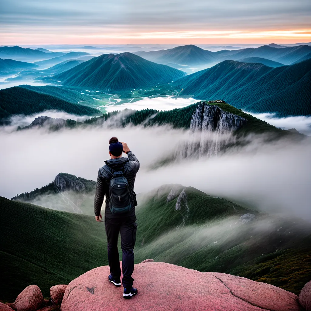 Fotos gratidao por do sol montanha 1