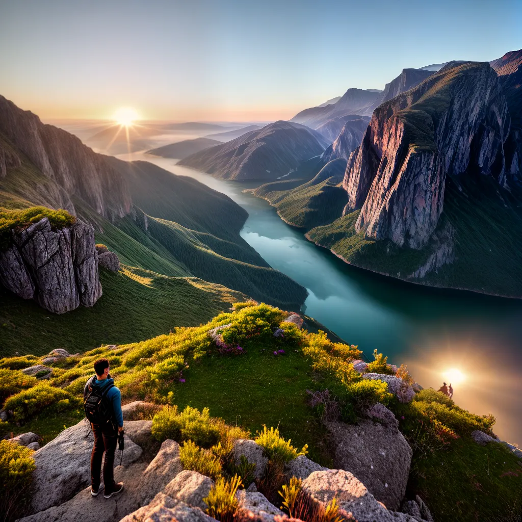 Como a gratidão pode levar à restauração espiritual 8 Fotos gratidao por do sol montanha 4