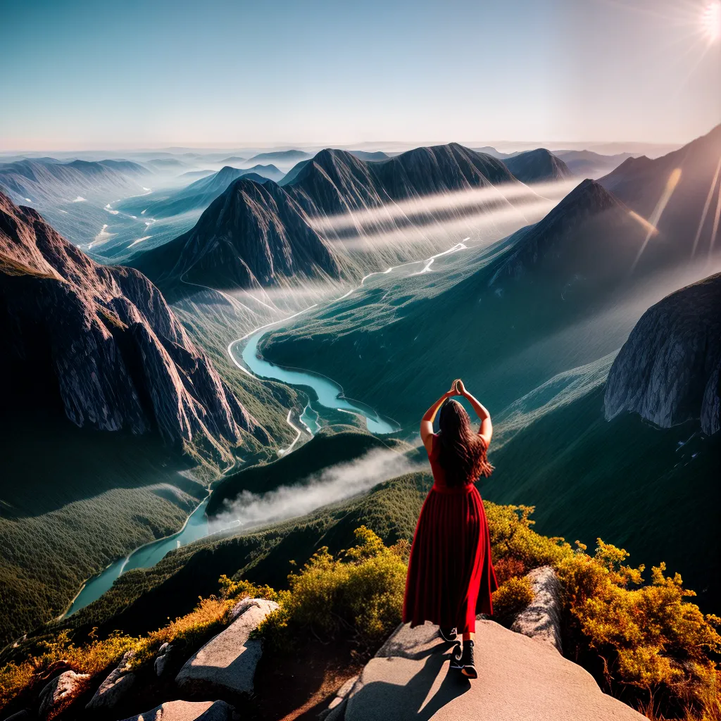 Fotos gratidao sol sorriso montanha 1