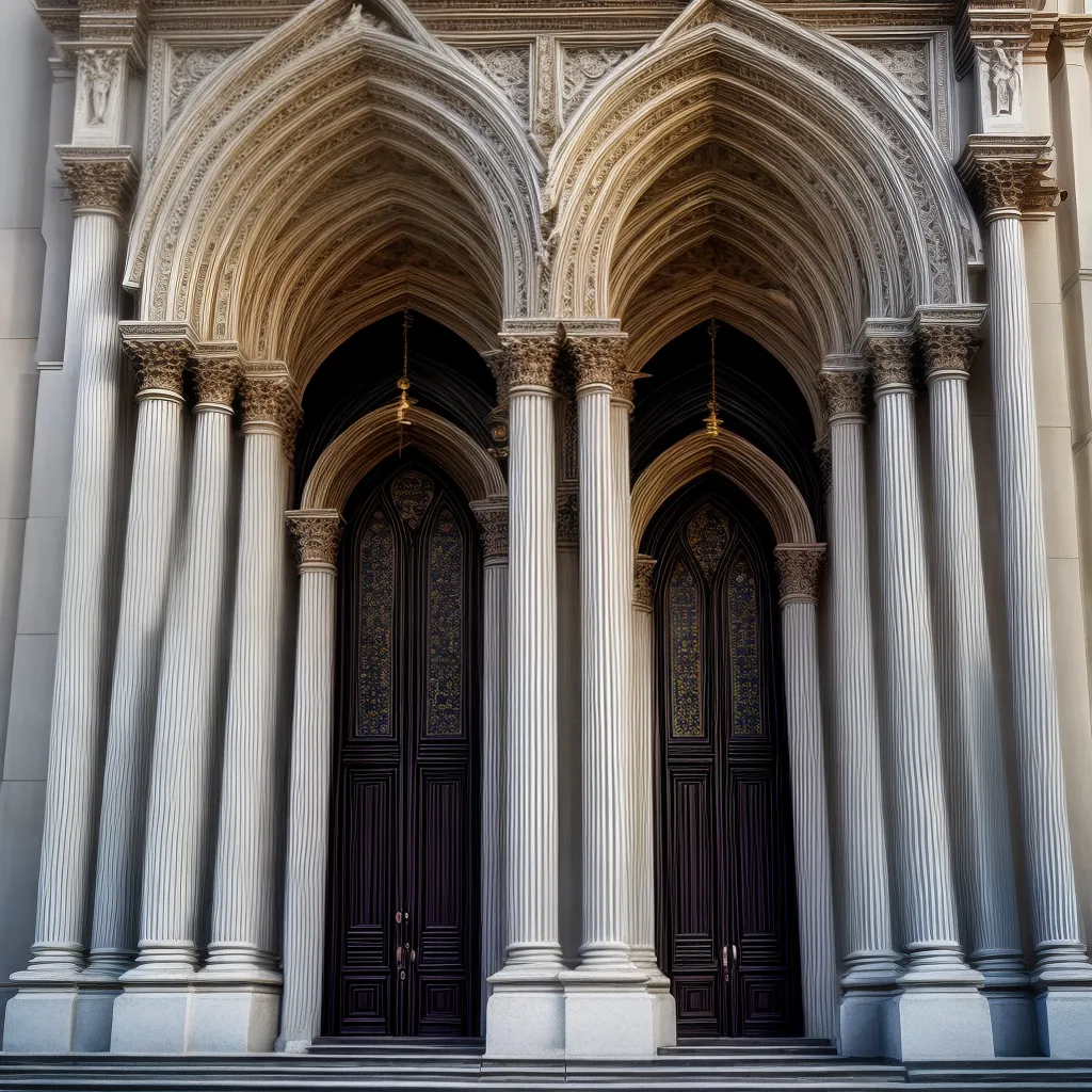 Fotos igreja fachada decorada colorida