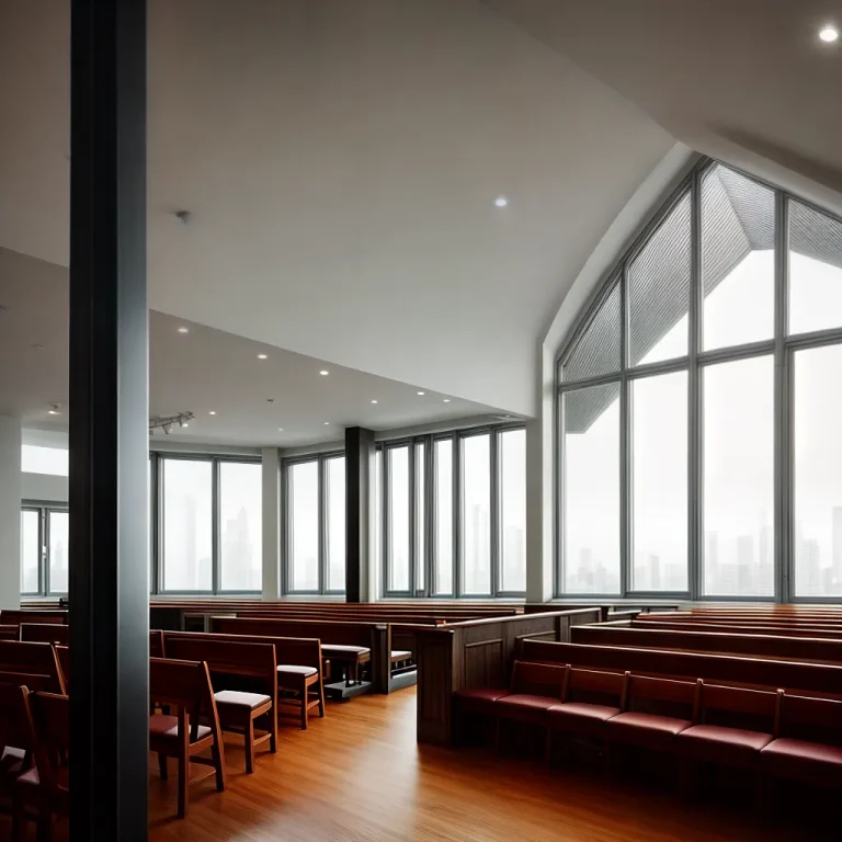 Como a infraestrutura da igreja influencia no interesse dos fiéis