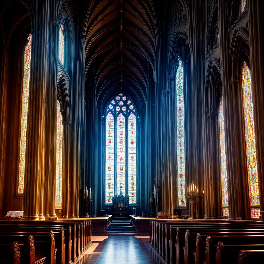 Por que a solenidade é importante na adoração cristã 7 Fotos igreja vitrais ornamentos solenidade