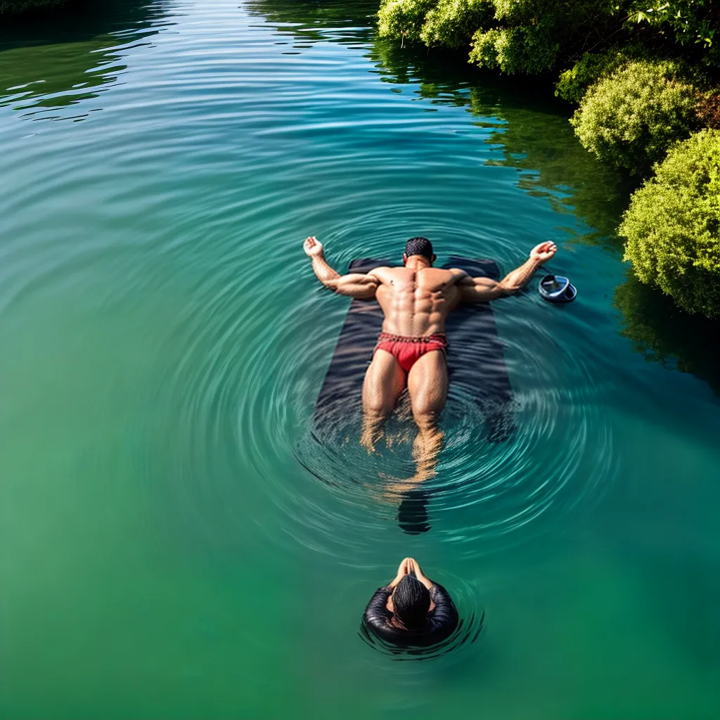 Como a Imersão pode Transformar sua Vida Cristã 6 Fotos imersao espiritual agua paz