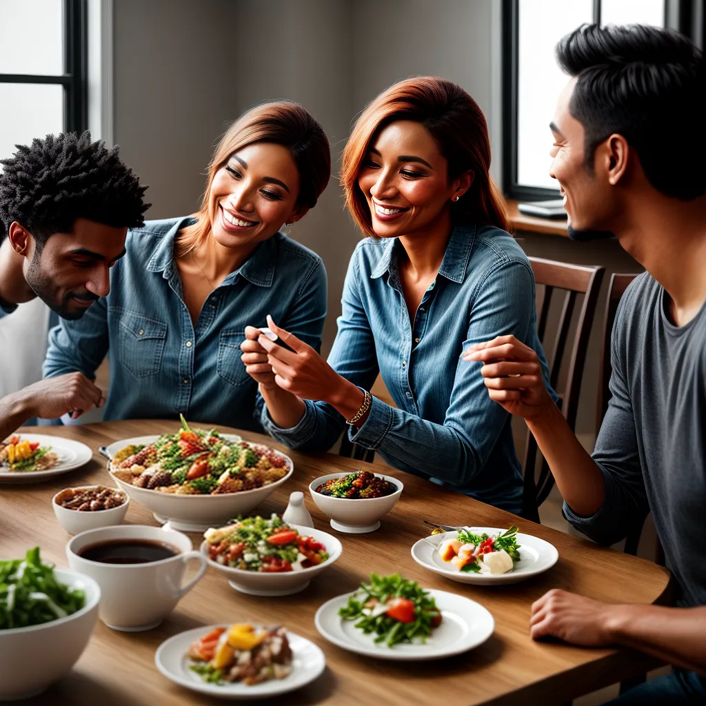 Por que a bondade é um valor fundamental na família cristã 9 Fotos jantar familia amor cristao