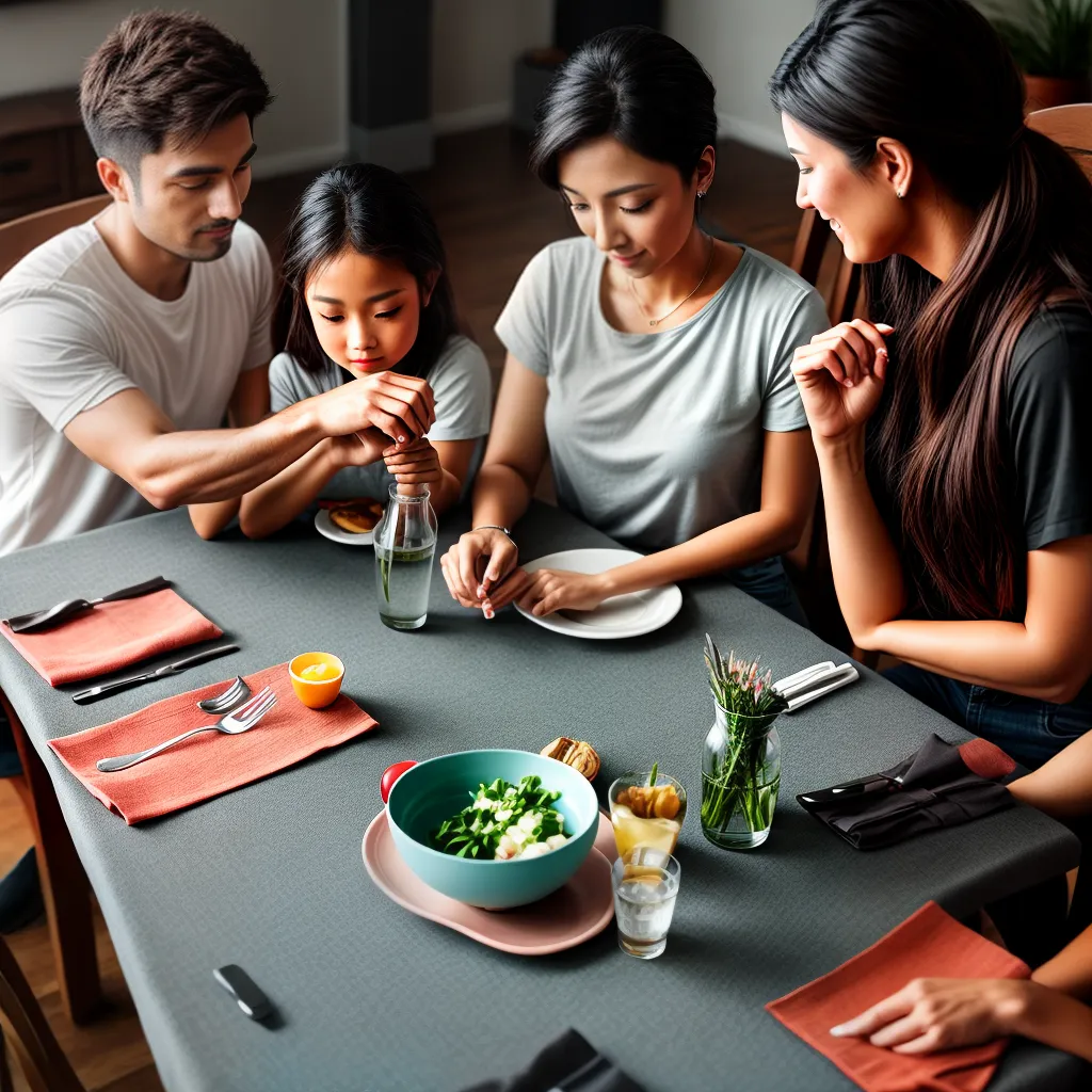 Fotos jantar familia perdao amor