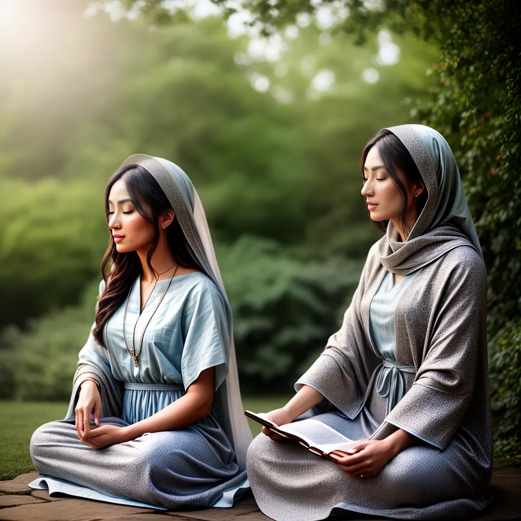 Hábitos diários que promovem uma vida harmoniosa com Deus 8 Fotos jardim espiritualidade meditacao paz