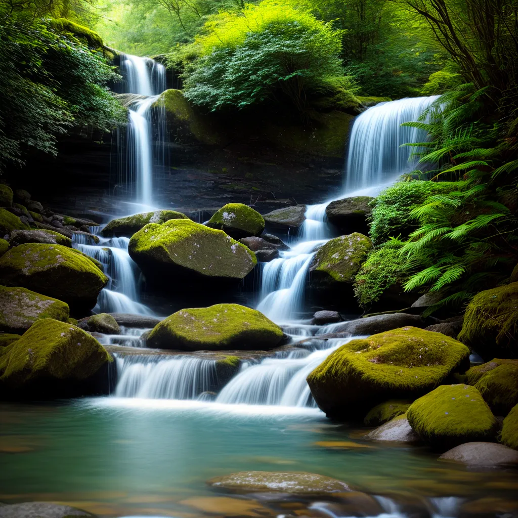 Fotos jardim paz meditacao queda agua