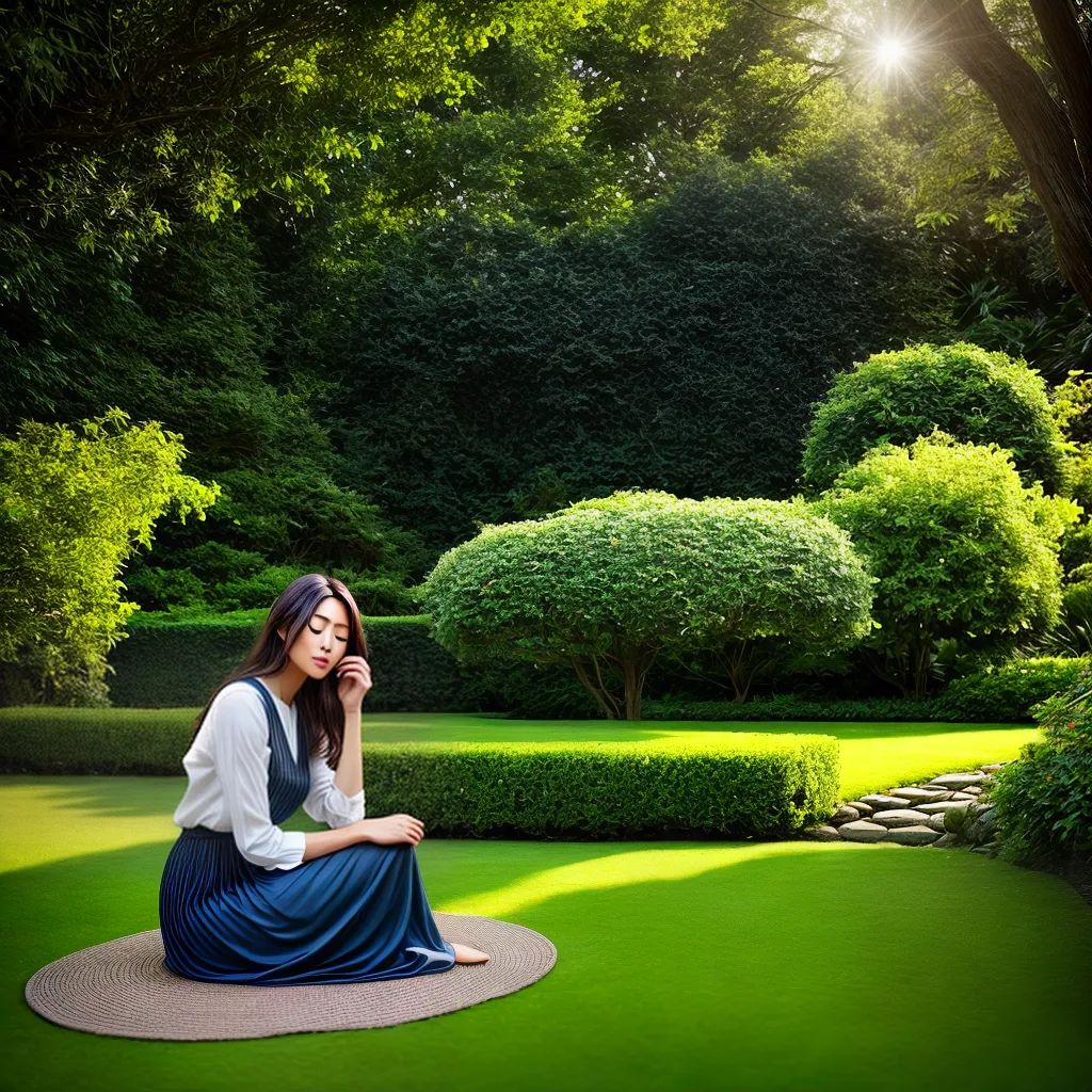 Como Encontrar Descanso em Meio às Incertezas 6 Fotos jardim paz serenidade sol