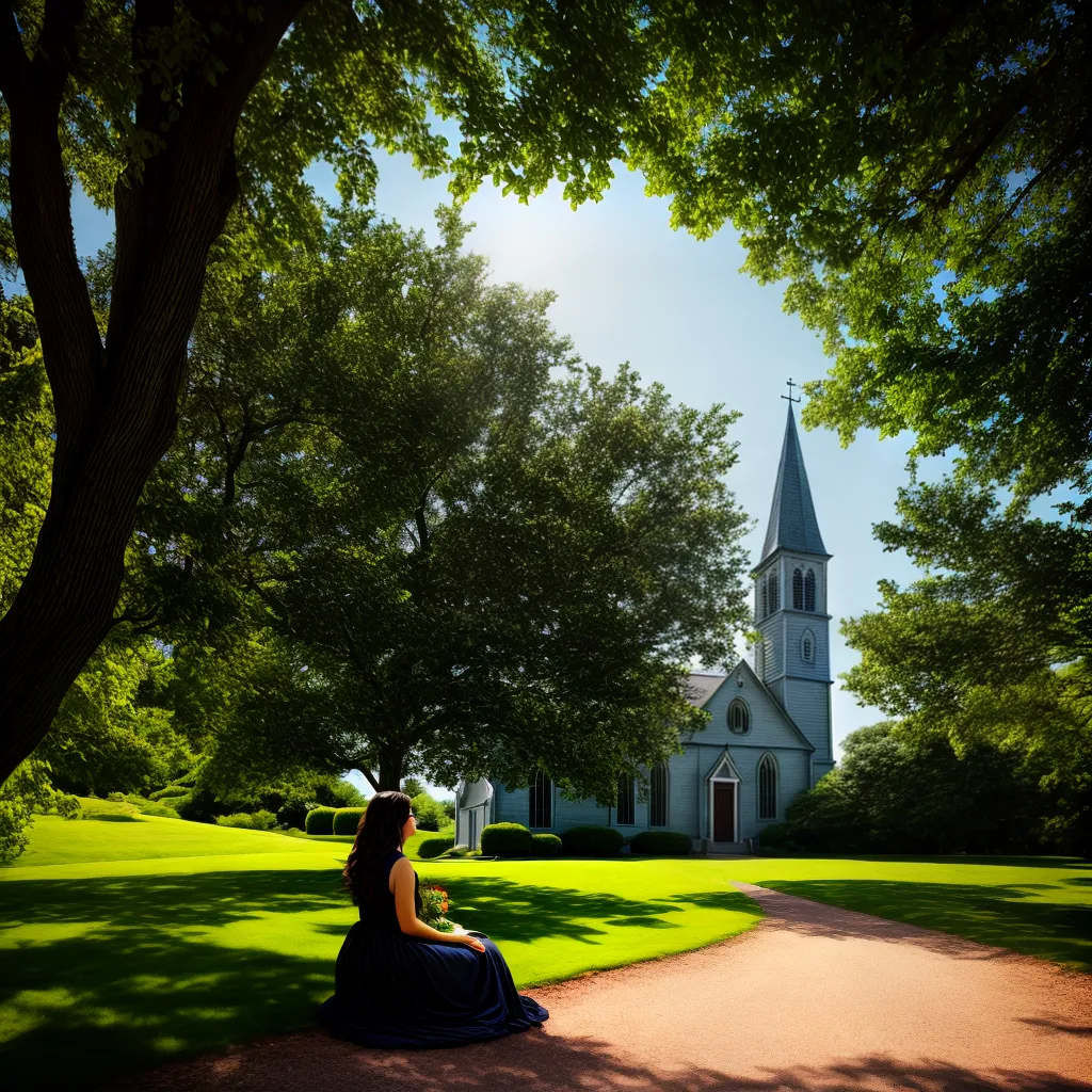 A importância do descanso na vida cristã: o que a Bíblia diz 6 Fotos jardim paz sol reflexao igreja