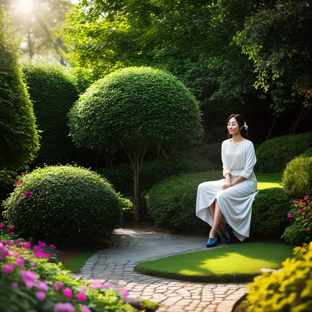 Fotos jardim sereno paz sorriso sol