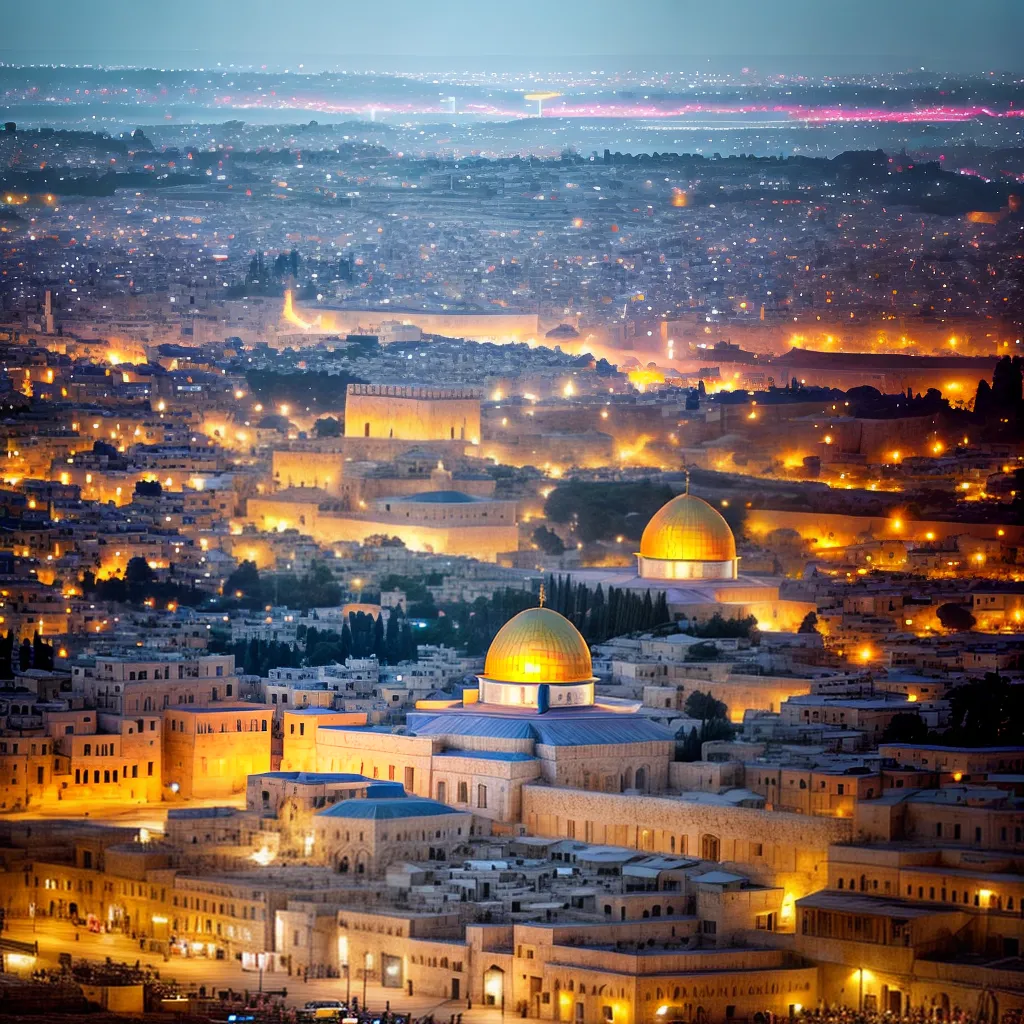 Fotos jerusalem aerea marcos historicos