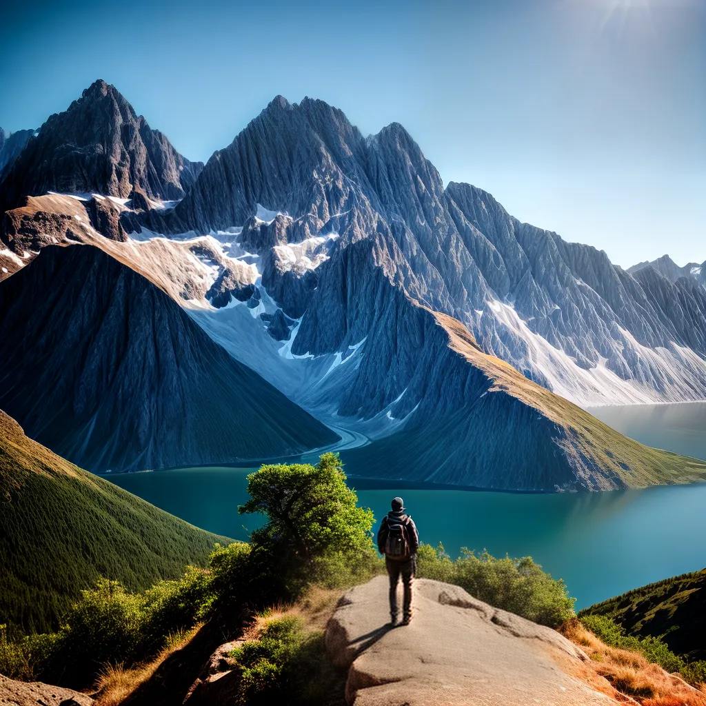 A jornada do autoconhecimento e crescimento espiritual 9 Fotos jornada montanha determinacao transformacao