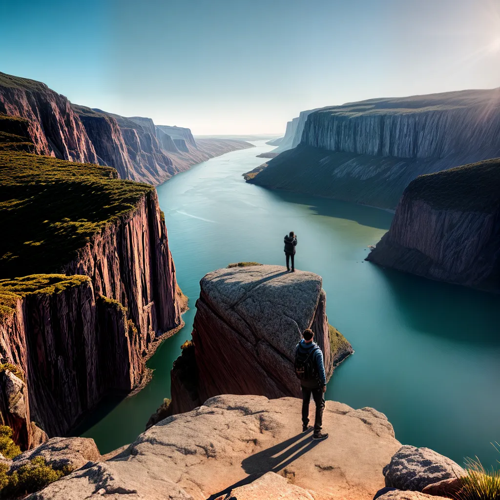 Largue o medo e comece a evangelizar os jovens. 9 Fotos jovem abraco paisagem fe