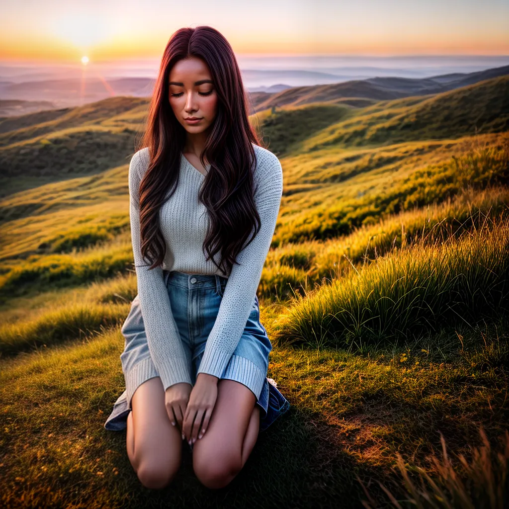 Como cultivar a Espiritualidade na Juventude 7 Fotos jovem meditando por do sol natureza