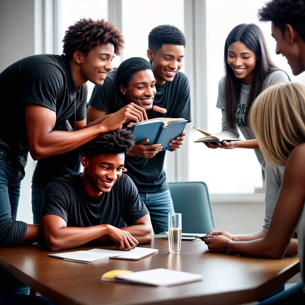 Fotos jovens conversa lideranca biblia