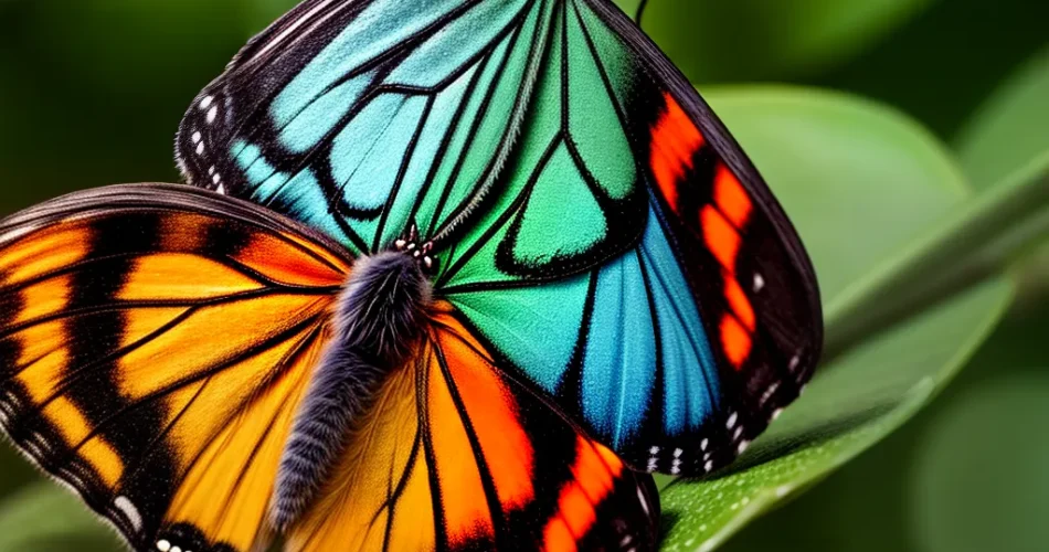 Fotos lagarta transforma borboleta fe 1