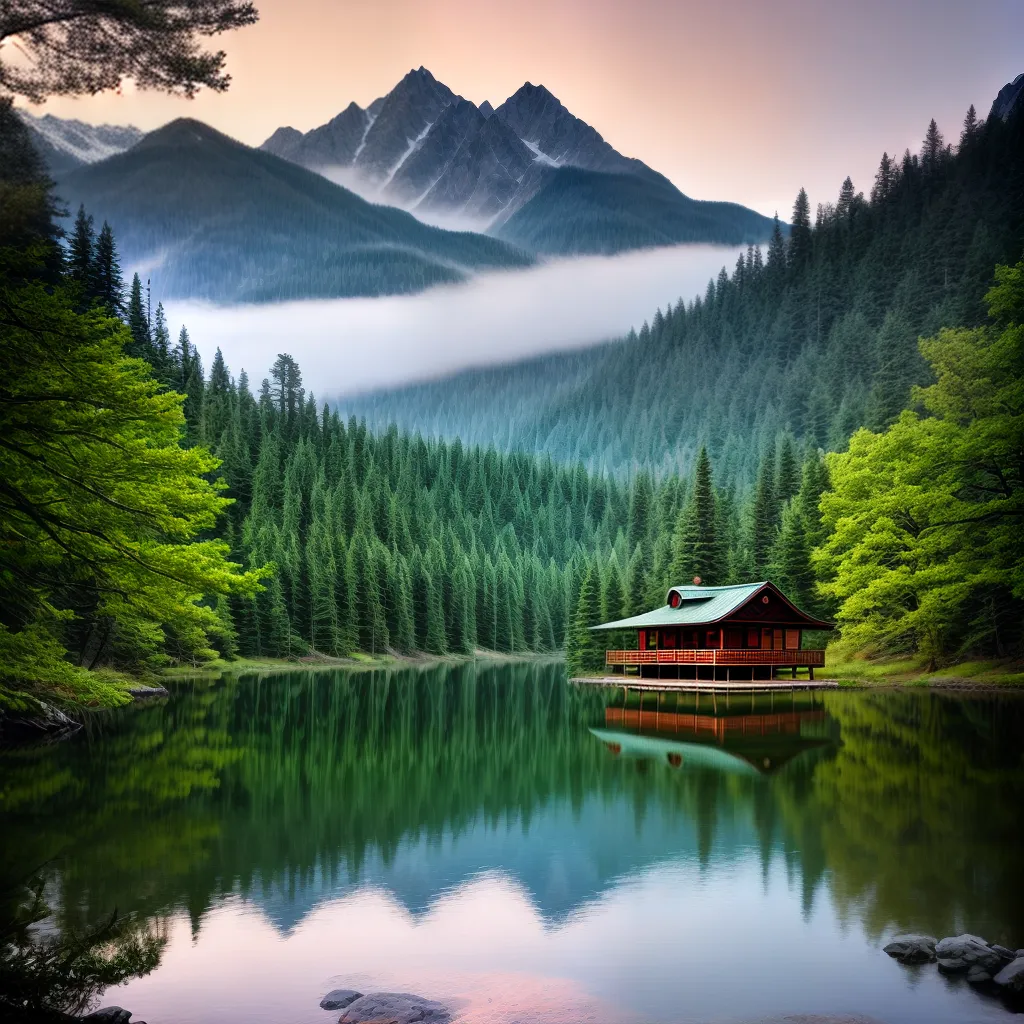 Como encontrar aconchego e tranquilidade em retiros cristãos 7 Fotos lago cabana natureza reflexao paz