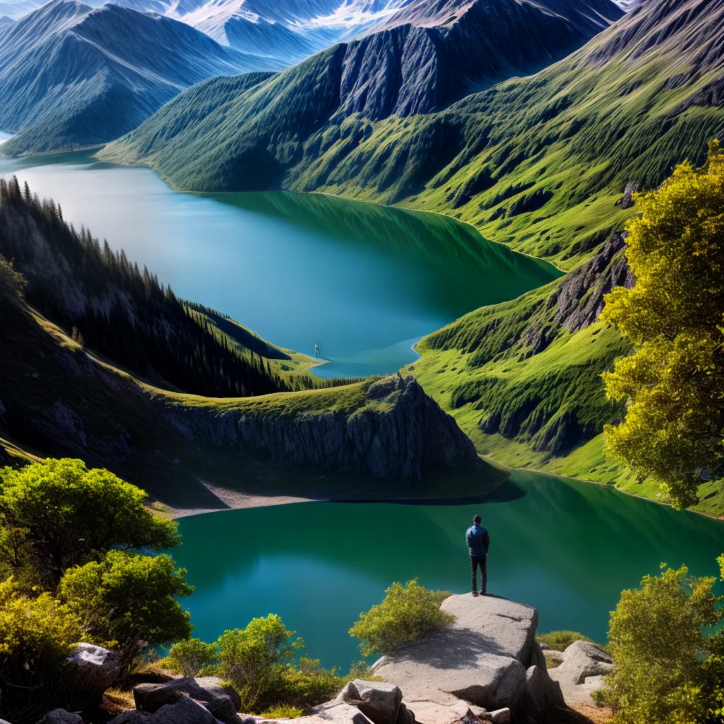 Como Vencer a Insegurança e Encontrar a Paz Interior. 8 Fotos lago montanhas pessoa reflexo confianca