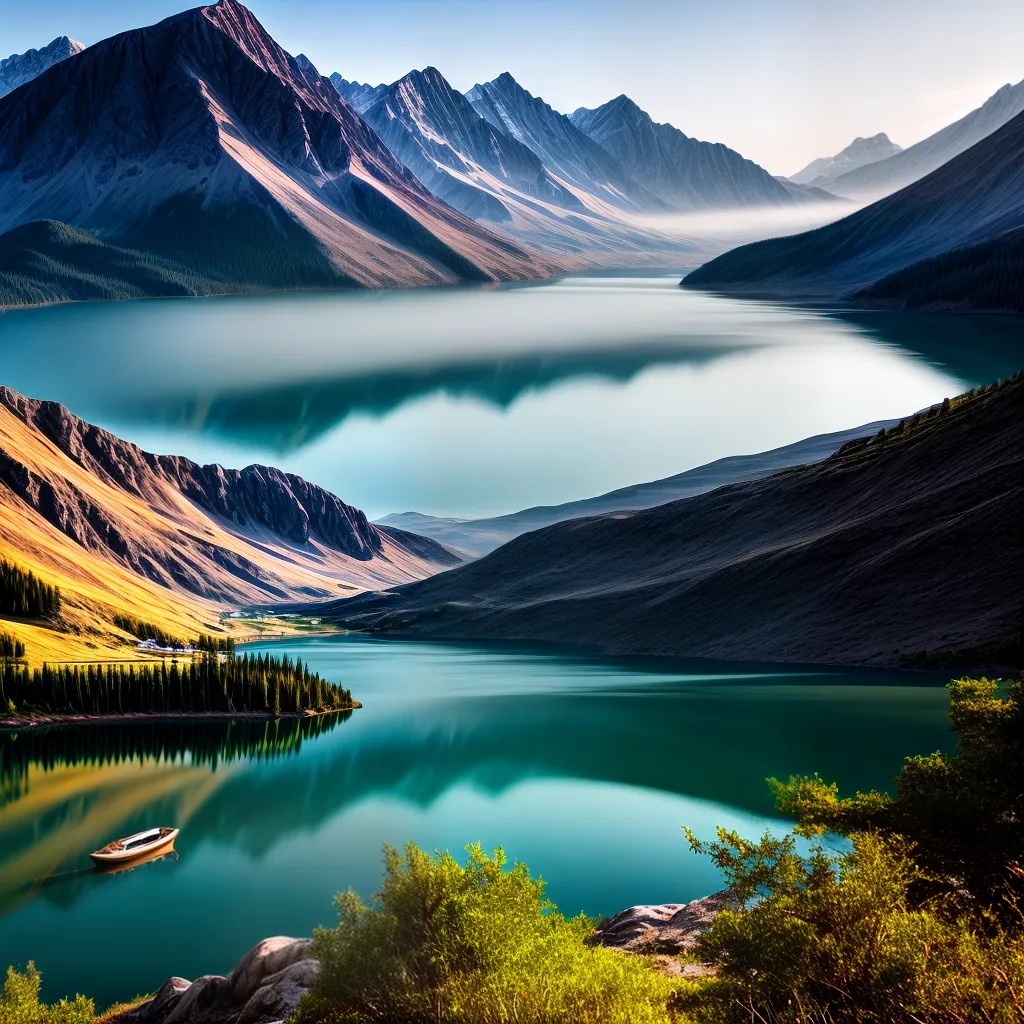 Como Vencer a Insegurança e Encontrar a Paz Interior. 6 Fotos lago montanhas reflexo paz 1