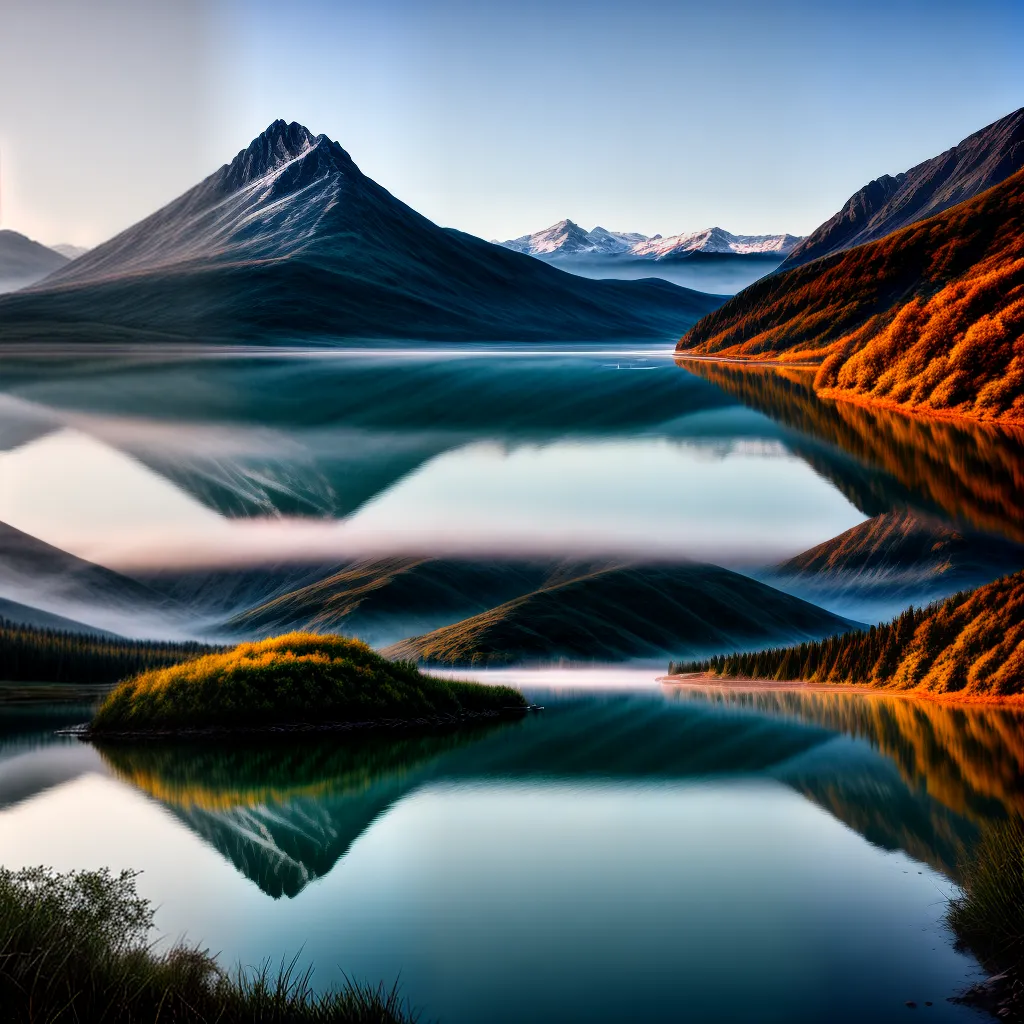 Como Superar a Angústia e Encontrar a Paz Interior 8 Fotos lago montanhas reflexo paz
