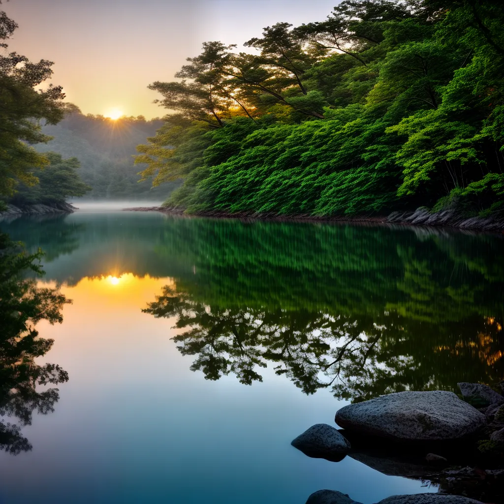 Como encontrar a paz divina em tempos difíceis 8 Fotos lago por do sol floresta reflexo paz