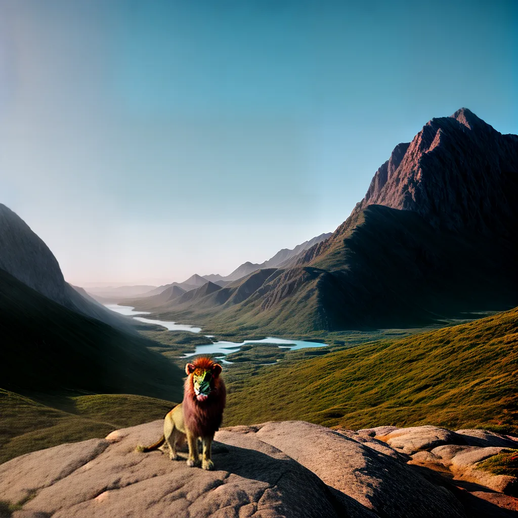 A Unicidade de Deus: O que a Bíblia ensina sobre essa doutrina fundamental 8 Fotos leao soberano montanha infinito