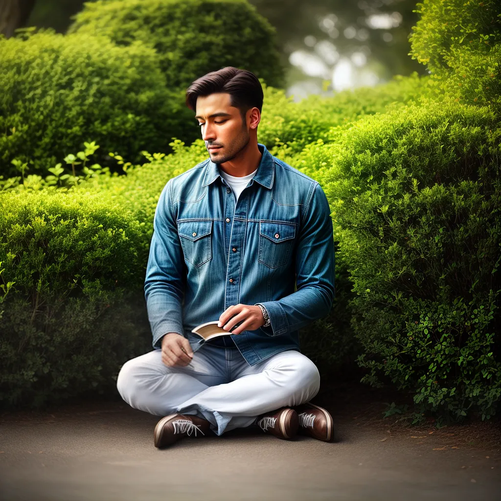 Orientação bíblica para lidar com a ansiedade 6 Fotos leitura biblia jardim paz 1